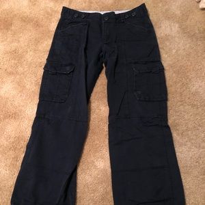 Old Navy Dark Blue Cargo Pants